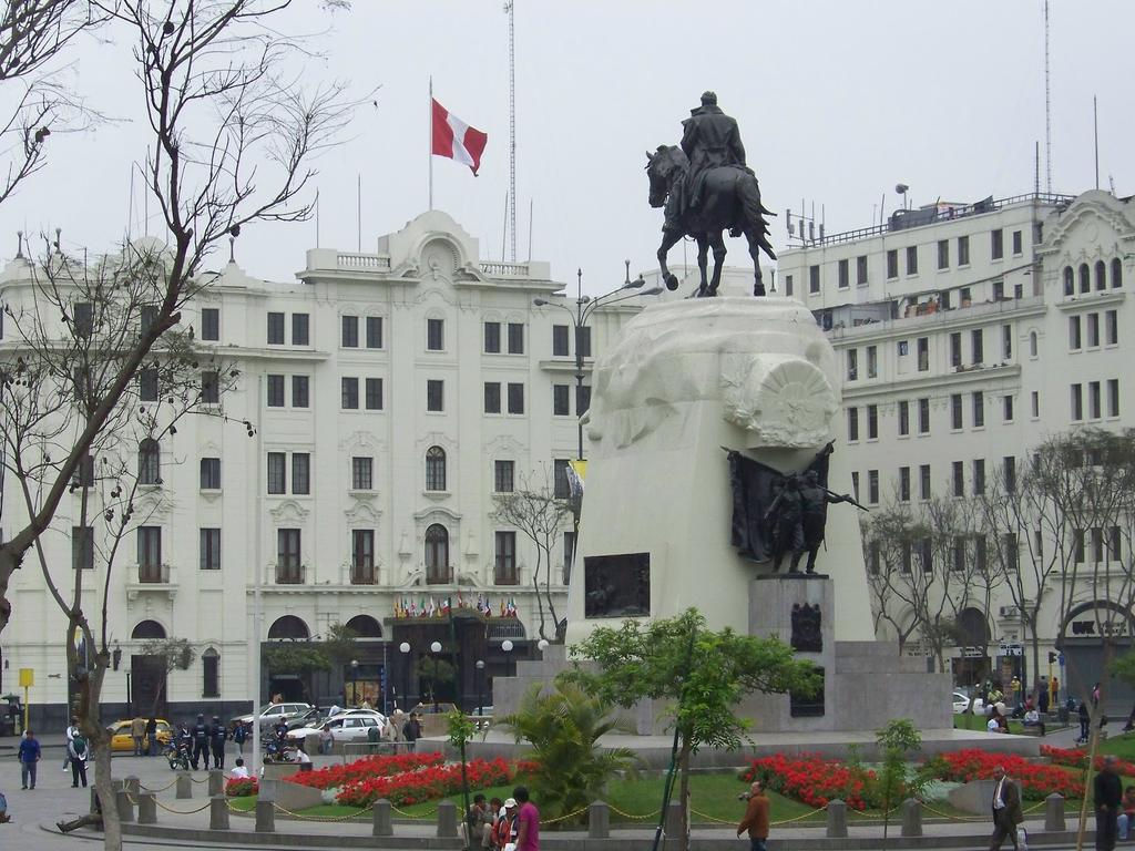 Appartamento Edificio California En Centro Historico Distretto di Distretto di Lima Esterno foto